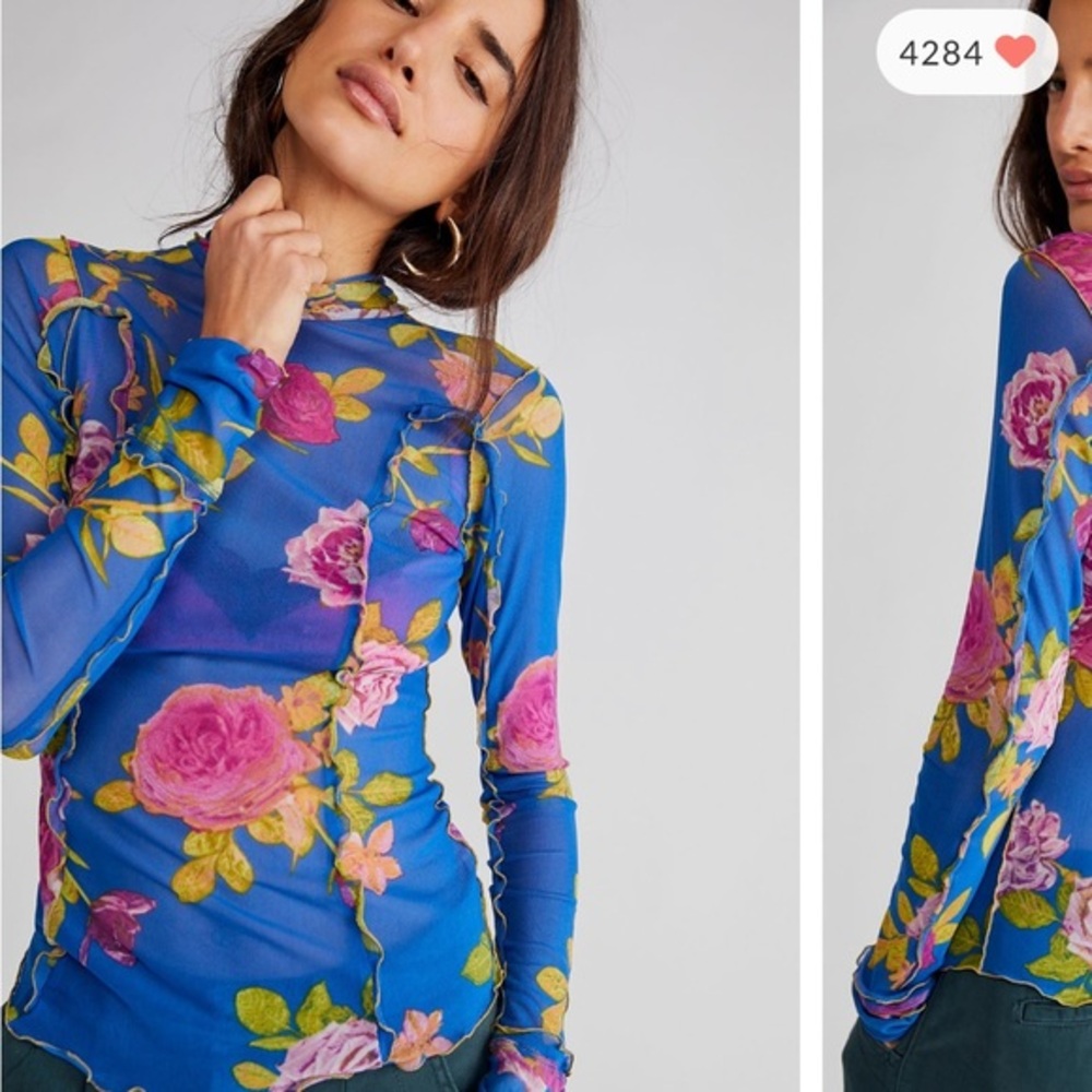 ISO Free people Charlie mesh top